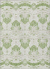 Piper Looms Chantille Vintage ACN759 Green Machine Washable Area Rug main image