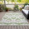 Piper Looms Chantille Vintage ACN759 Green Machine Washable Area Rug Outdoor Lifestyle Image Feature