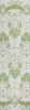 Piper Looms Chantille Vintage ACN759 Green Machine Washable Area Rug Runner Main Image
