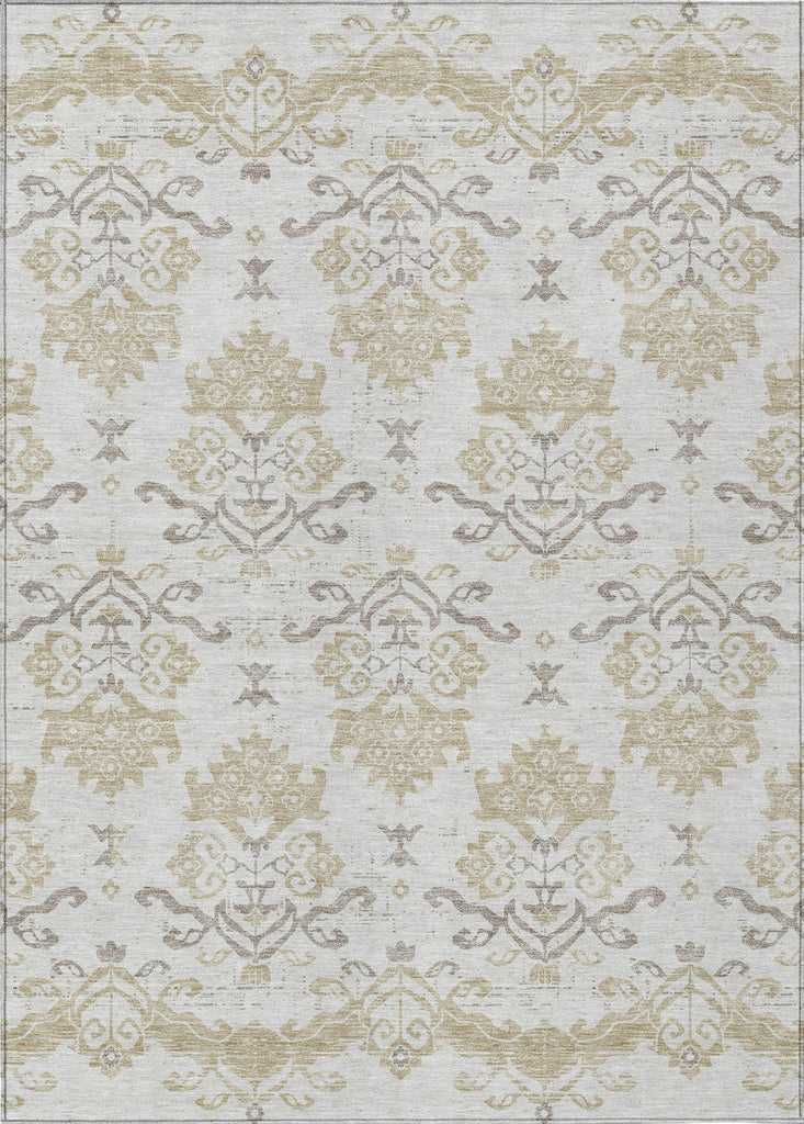 Piper Looms Chantille Vintage ACN759 Ivory Machine Washable Area Rug main image