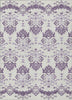 Piper Looms Chantille Vintage ACN759 Purple Machine Washable Area Rug main image