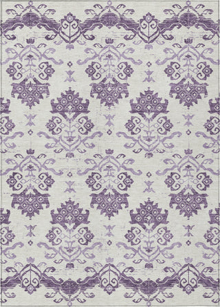 Piper Looms Chantille Vintage ACN759 Purple Machine Washable Area Rug main image