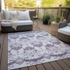 Piper Looms Chantille Vintage ACN759 Purple Machine Washable Area Rug Outdoor Lifestyle Image Feature