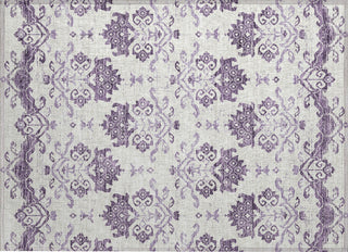 Piper Looms Chantille Vintage ACN759 Purple Machine Washable Area Rug Scatter Main Image
