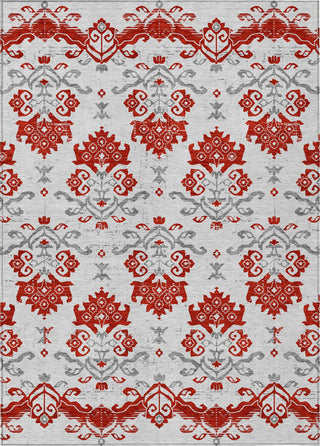 Piper Looms Chantille Vintage ACN759 Red Machine Washable Area Rug main image