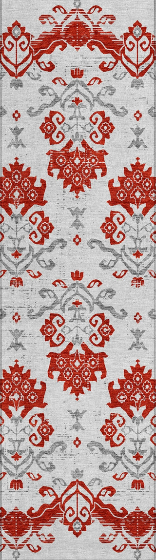 Piper Looms Chantille Vintage ACN759 Red Machine Washable Area Rug Runner Main Image