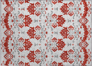 Piper Looms Chantille Vintage ACN759 Red Machine Washable Area Rug Scatter Main Image