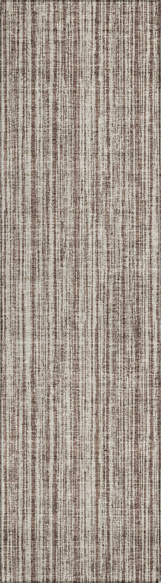 Piper Looms Chantille Stripes ACN760 Brown Machine Washable Area Rug Runner Main Image