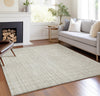 Piper Looms Chantille Stripes ACN760 Ivory Machine Washable Area Rug Lifestyle Image Feature