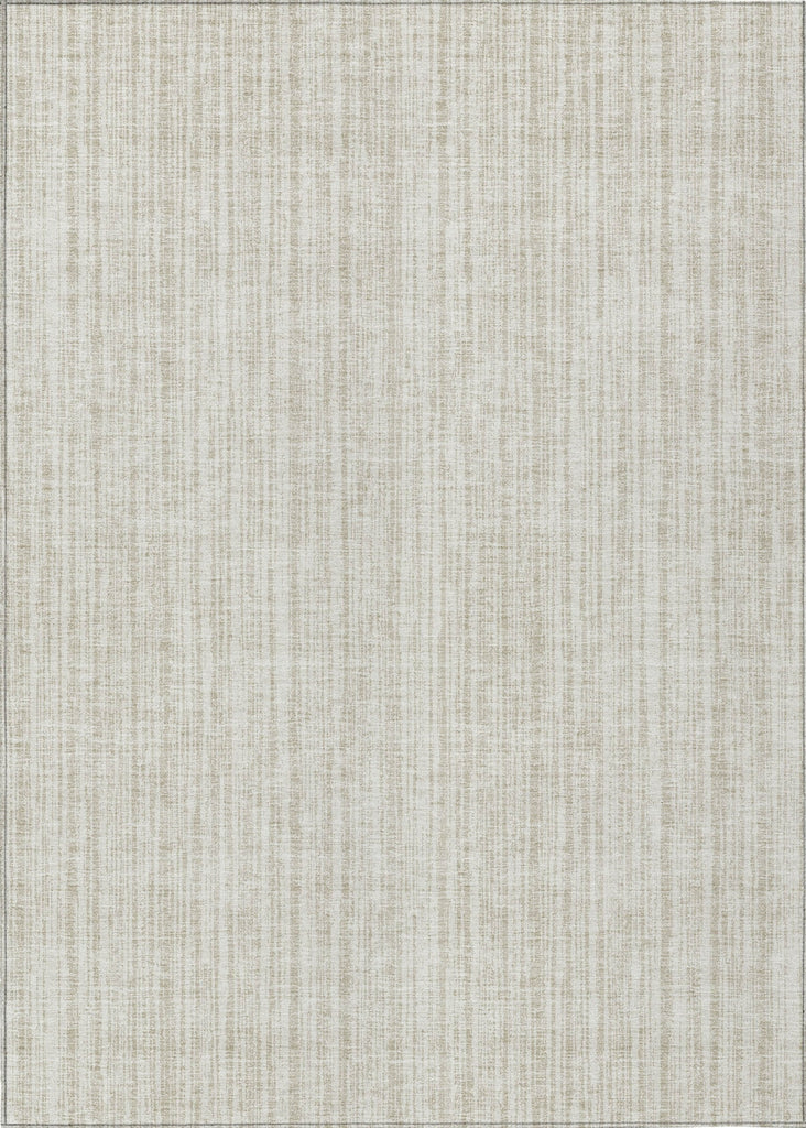 Piper Looms Chantille Stripes ACN760 Ivory Machine Washable Area Rug main image