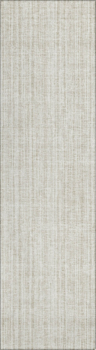 Piper Looms Chantille Stripes ACN760 Ivory Machine Washable Area Rug Runner Main Image