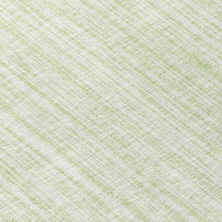 Piper Looms Chantille Stripes ACN760 Mint Machine Washable Area Rug Swatch Image