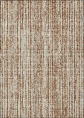 Piper Looms Chantille Stripes ACN760 Paprika Machine Washable Area Rug main image