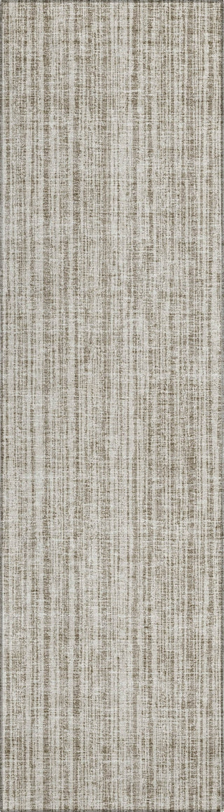 Piper Looms Chantille Stripes ACN760 Taupe Machine Washable Area Rug Runner Main Image