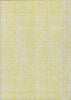 Piper Looms Chantille Stripes ACN760 Yellow Machine Washable Area Rug main image