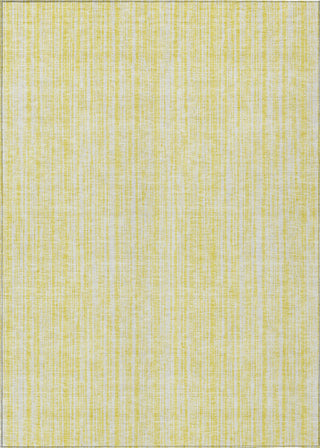 Piper Looms Chantille Stripes ACN760 Yellow Machine Washable Area Rug main image