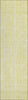 Piper Looms Chantille Stripes ACN760 Yellow Machine Washable Area Rug Runner Main Image