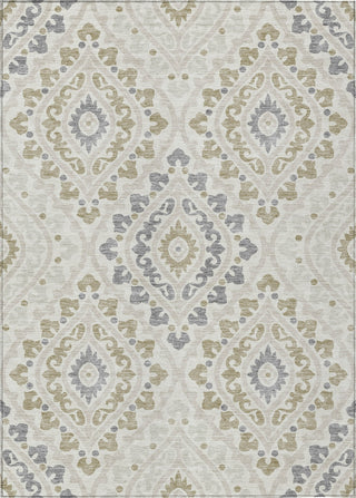 Piper Looms Chantille Diamond ACN761 Ivory Machine Washable Area Rug main image