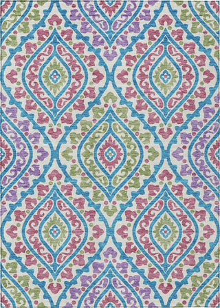 Piper Looms Chantille Diamond ACN761 White Machine Washable Area Rug main image