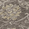 Piper Looms Chantille Floral ACN762 Brown Machine Washable Area Rug Swatch Image