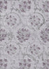 Piper Looms Chantille Floral ACN762 Lavender Machine Washable Area Rug main image