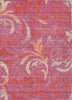Piper Looms Chantille Swirls ACN764 Blush Machine Washable Area Rug main image