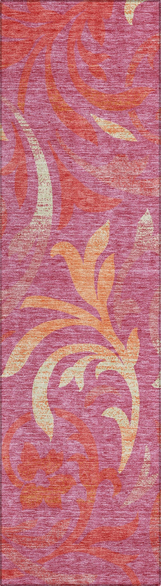 Piper Looms Chantille Swirls ACN764 Blush Machine Washable Area Rug Runner Main Image