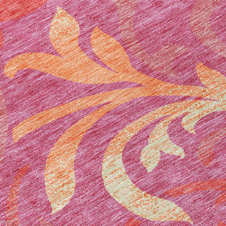 Piper Looms Chantille Swirls ACN764 Blush Machine Washable Area Rug Swatch Image