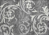 Piper Looms Chantille Swirls ACN764 Charcoal Machine Washable Area Rug Scatter Main Image