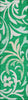 Piper Looms Chantille Swirls ACN764 Green Machine Washable Area Rug Runner Main Image