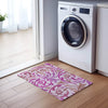 Piper Looms Chantille Swirls ACN764 Lavender Machine Washable Area Rug Scatter Lifestyle Image Feature