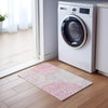 Piper Looms Chantille Swirls ACN765 Pink Machine Washable Area Rug Scatter Lifestyle Image Feature