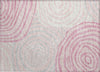 Piper Looms Chantille Swirls ACN765 Pink Machine Washable Area Rug Scatter Main Image