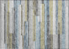 Piper Looms Chantille Stripes ACN766 Gray Machine Washable Area Rug Scatter Main Image