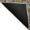 Piper Looms Chantille Diamond ACN767 Copper Machine Washable Area Rug Backing Image