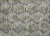 Piper Looms Chantille Diamond ACN767 Gray Machine Washable Area Rug Scatter Main Image
