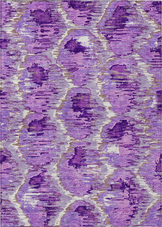 Piper Looms Chantille Diamond ACN767 Lavender Machine Washable Area Rug main image