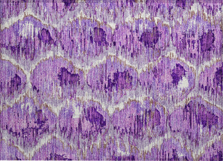 Piper Looms Chantille Diamond ACN767 Lavender Machine Washable Area Rug Scatter Main Image