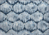 Piper Looms Chantille Diamond ACN767 Navy Machine Washable Area Rug Scatter Main Image
