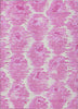 Piper Looms Chantille Diamond ACN767 Pink Machine Washable Area Rug main image