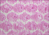 Piper Looms Chantille Diamond ACN767 Pink Machine Washable Area Rug Scatter Main Image