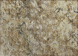 Piper Looms Chantille Diamond ACN768 Beige Machine Washable Area Rug Scatter Main Image