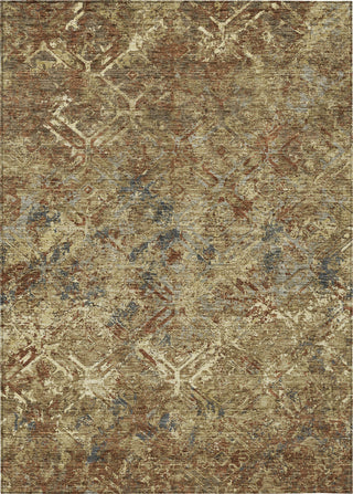Piper Looms Chantille Diamond ACN768 Brown Machine Washable Area Rug main image