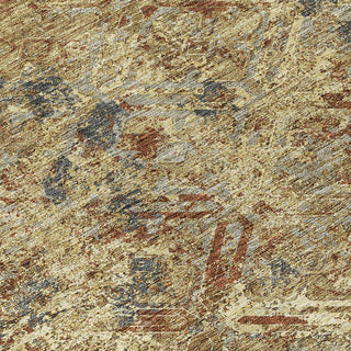 Piper Looms Chantille Diamond ACN768 Brown Machine Washable Area Rug Swatch Image