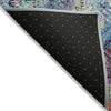 Piper Looms Chantille Diamond ACN768 Copper Machine Washable Area Rug Backing Image