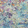 Piper Looms Chantille Diamond ACN768 Copper Machine Washable Area Rug Swatch Image