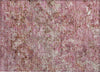 Piper Looms Chantille Diamond ACN768 Pink Machine Washable Area Rug Scatter Main Image