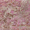 Piper Looms Chantille Diamond ACN768 Pink Machine Washable Area Rug Swatch Image