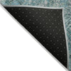 Piper Looms Chantille Diamond ACN768 Sage Machine Washable Area Rug Backing Image