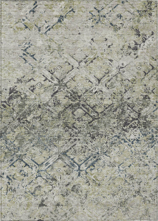 Piper Looms Chantille Diamond ACN768 Silver Machine Washable Area Rug main image